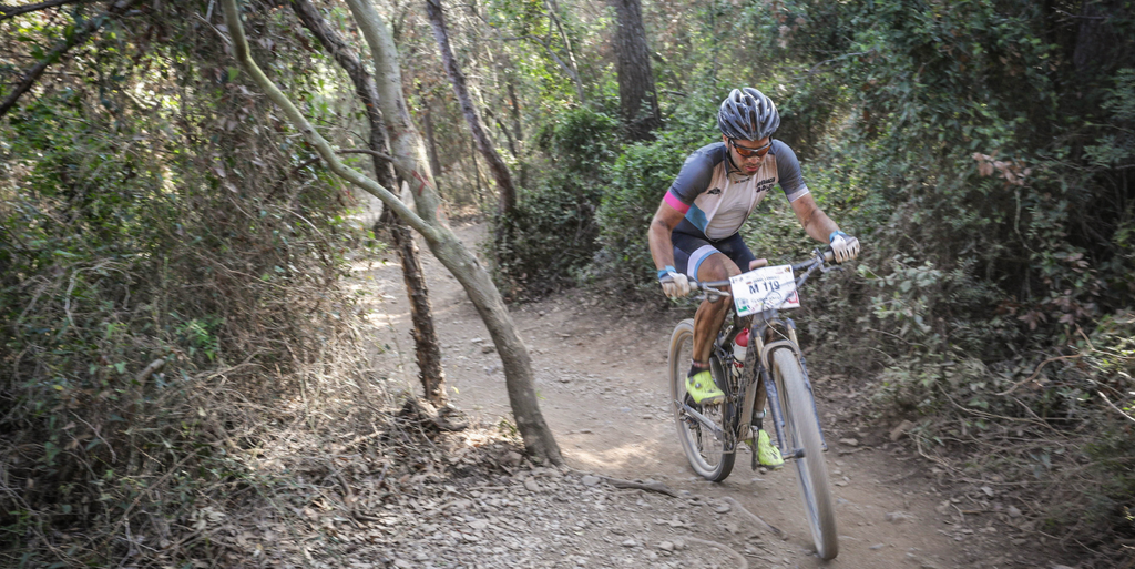 Daniel Lambertz beim 24h MTB Rennen (bei der 24h MTB Weltmeisterschaft) in Finale Ligure
